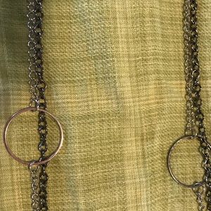 Gorgeous Long Necklace with Circle details